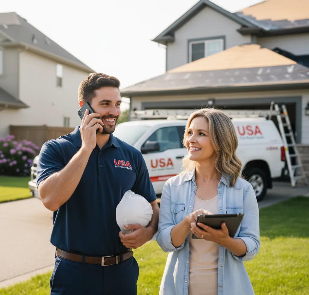 USA Roof Repair Experts customer support in Blakely